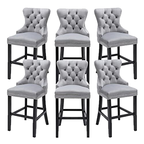 GOOLON Bar Stools Set of 6